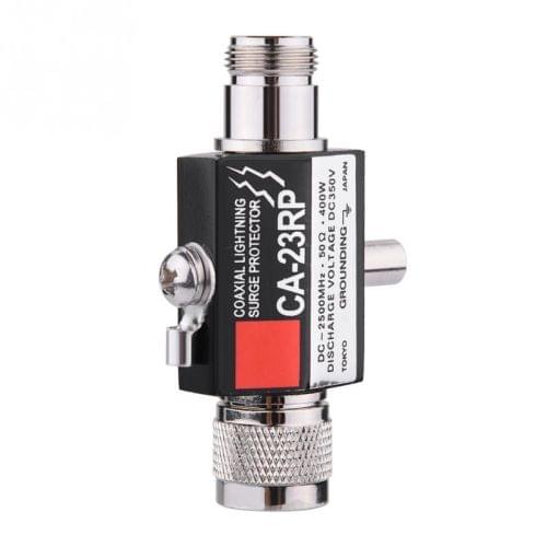 CA-23RS 400W 2500MHz Lighting Arrestor N Male Plug to N Female Coaxial Lightning Surge Protector