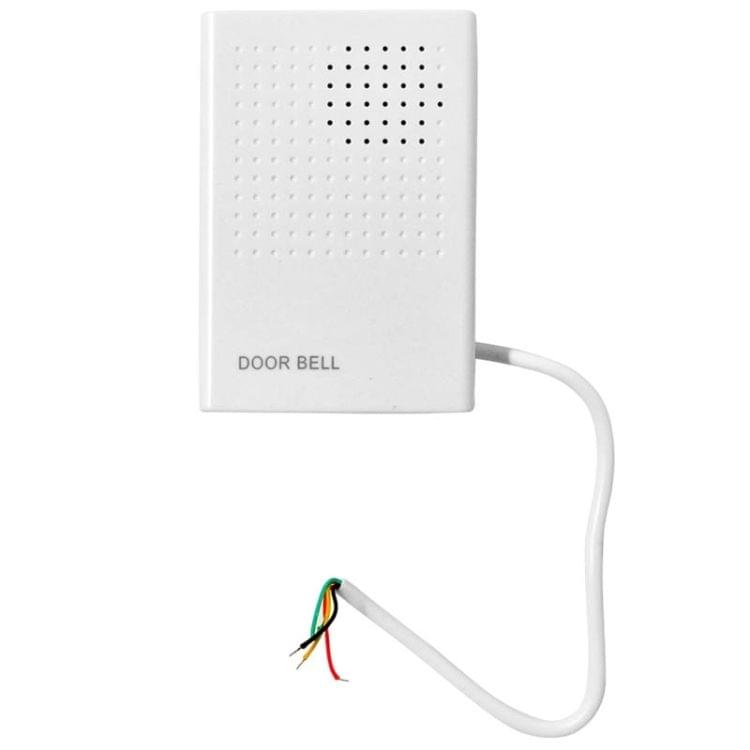 MJPT004 Door Access Control System Kits + Strike Door Lock + 20 ID Keyfobs + 10 ID Cards + Power Supply + Exit Button + Door Bell