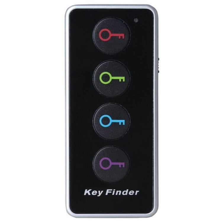 Smart Remote Wireless Key Finder with LED Flashlight, 1 RF Transmitter and 4 Receivers