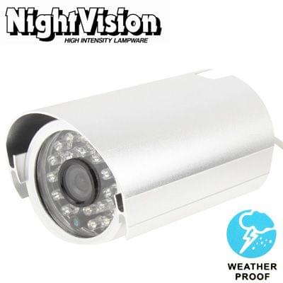 3.6mm Lens CMOS IR & Waterproof Color CCD Video Camera, IR Distance: 50m