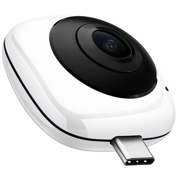 For Huawei CV60 Panoramic Camera with Dual 13 Megapixel Lens, Support 360 Degree Photo / Video, Asteroid / Crystal Ball / Fish Eye Effect, Self-timer, Social Sharing, Animation Production, VR Browsing(White)