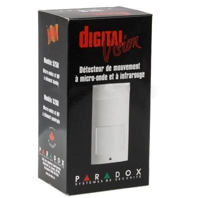 PA-525D Wired Dual Infrared and Microwave Digital Motion Detector(White)