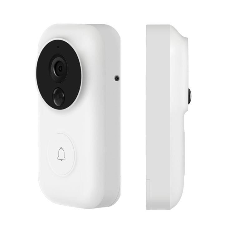 Original Xiaomi Mijia Smart WIFI Video Visual Doorbell, Support Infrared Night Vision & Change Voice Intercom & Real-time Video Viewing(White)