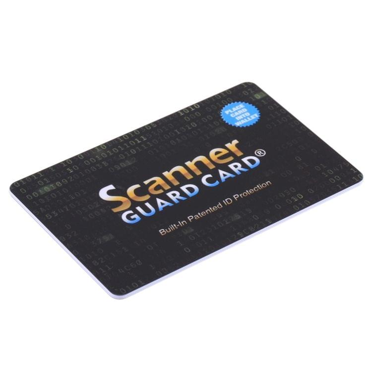 Scanner Guard Card RFID Blocking Card, Built-in Patented ID Protection