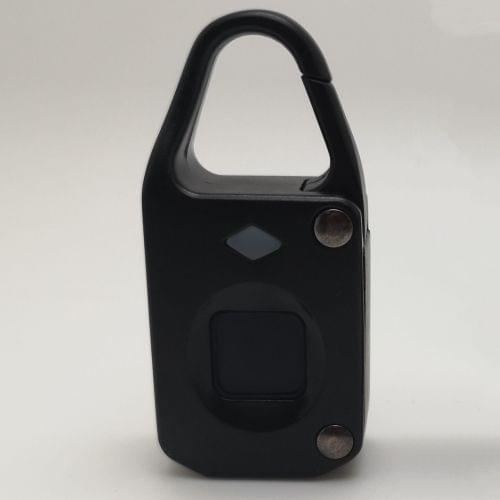 USB Charging Anti-theft Electronic Smart Fingerprint Lock, Support up to 10 Fingerprints Memory(Black)