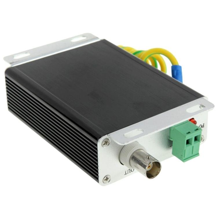 FSPD-02 2 in 1 CCTV Video Monitor Surge Lightning Arrester(Black)