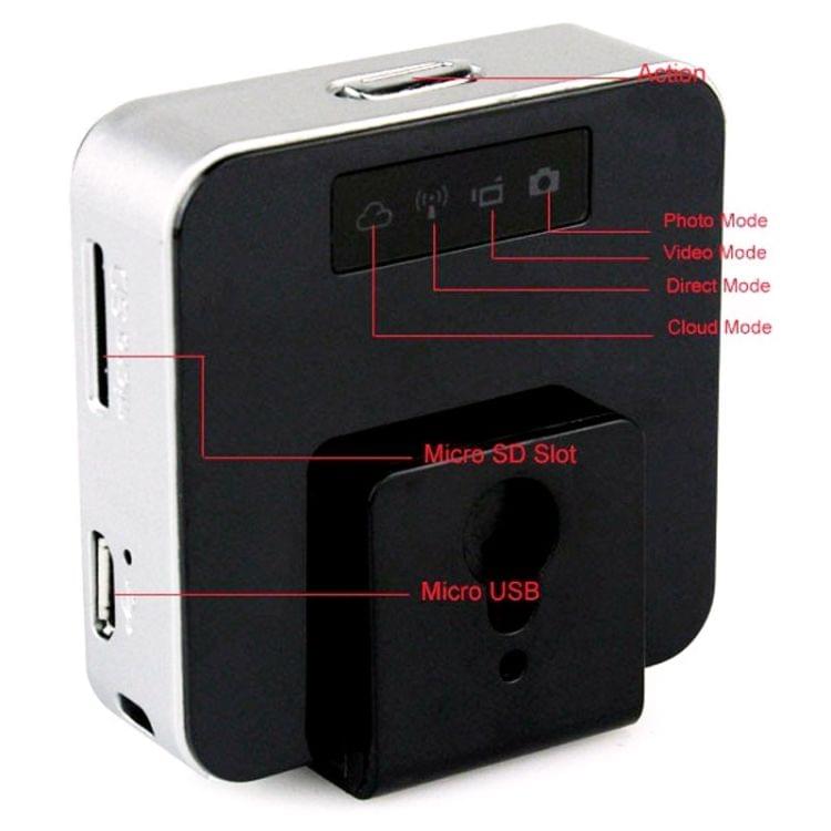 Portable Multifunction HD 720P 1.3MP WiFi Camera / Camcorder