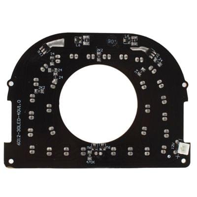 30 LED 8mm Infrared Lamp Board for CCD Camera, Infrared Angle: 60 Degree