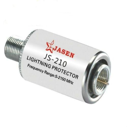 JS-210 5-2150MHz Lighting Protector Coaxial Satellite TV Llight Protection Devices Satellite Antenna Arrester