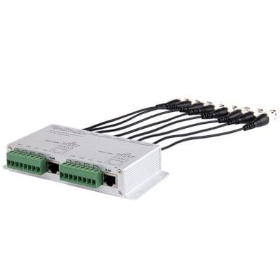 8 CH UTP Passive Video Balun , CCTV Via Twisted Pairs
