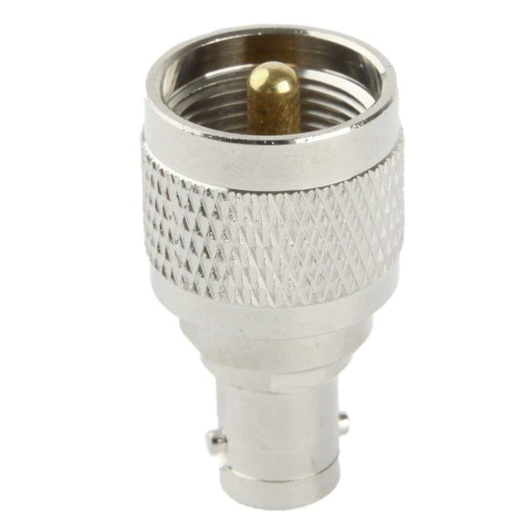 M Head Large Pin Male to BNC-K Adapter(Silver)