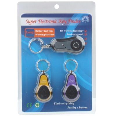 2 in 1 Wireless RF Super Electronic Finder Anti-lost Alarm Key Chain