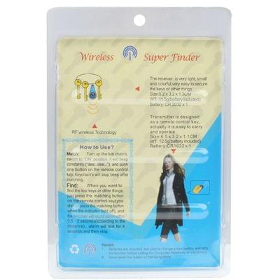2 in 1 Wireless RF Super Electronic Finder Anti-lost Alarm Key Chain
