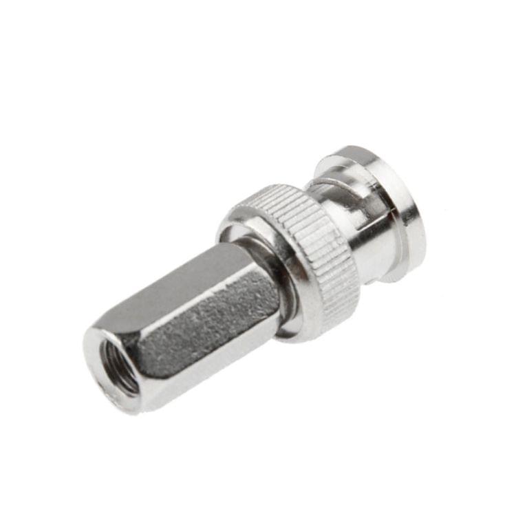 10 PCS Hexagon BNC Male Compression Connector