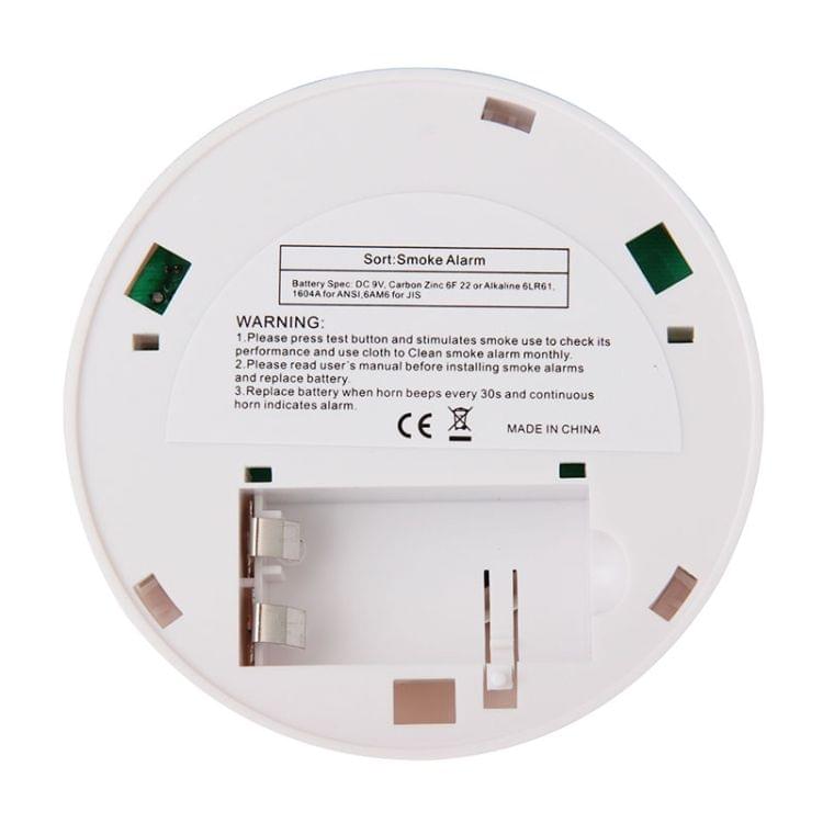 First Alert Battery-Operated Smoke Alarm with Infrared Photoelectric Sensor, Transmitting Distance: 200m (Open)