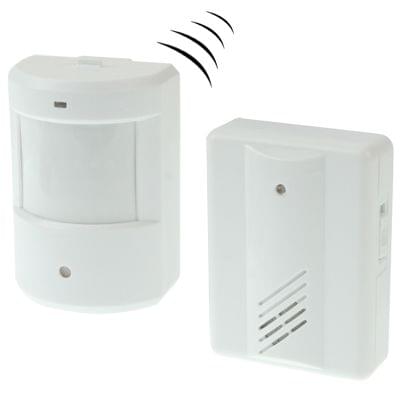 Electro Guard Watch IR Remote Detection System / Wireless Doorbell(White)