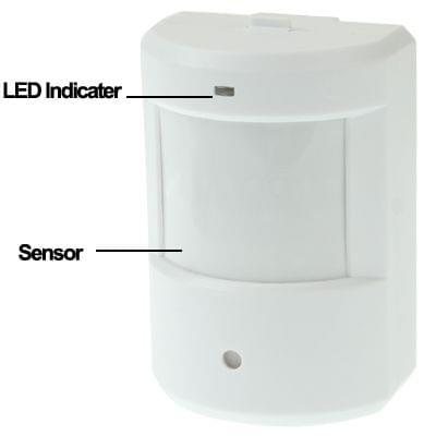 Electro Guard Watch IR Remote Detection System / Wireless Doorbell(White)