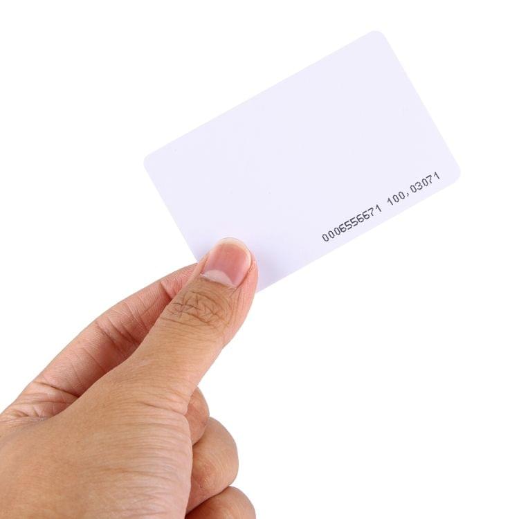 EM ID Card TK4100/EM4100 125KHZ Ultra Thick Card Access Control System Card for Access Control Time Attendance(White)