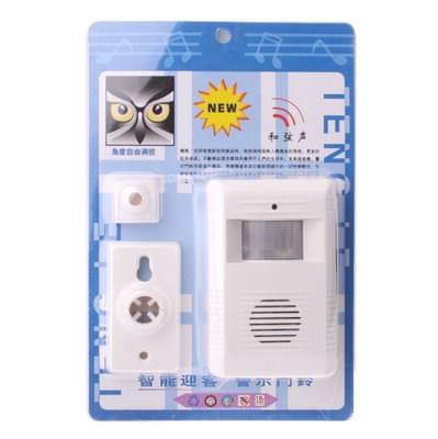 Infrared Welcome Device / Infrared Sensor welcome Doorbell(White)