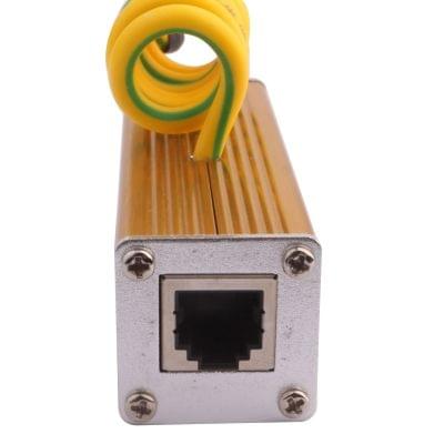 Sensitive Telecom Telephone Audio Signal Device Lightning Surge Protector Arrester