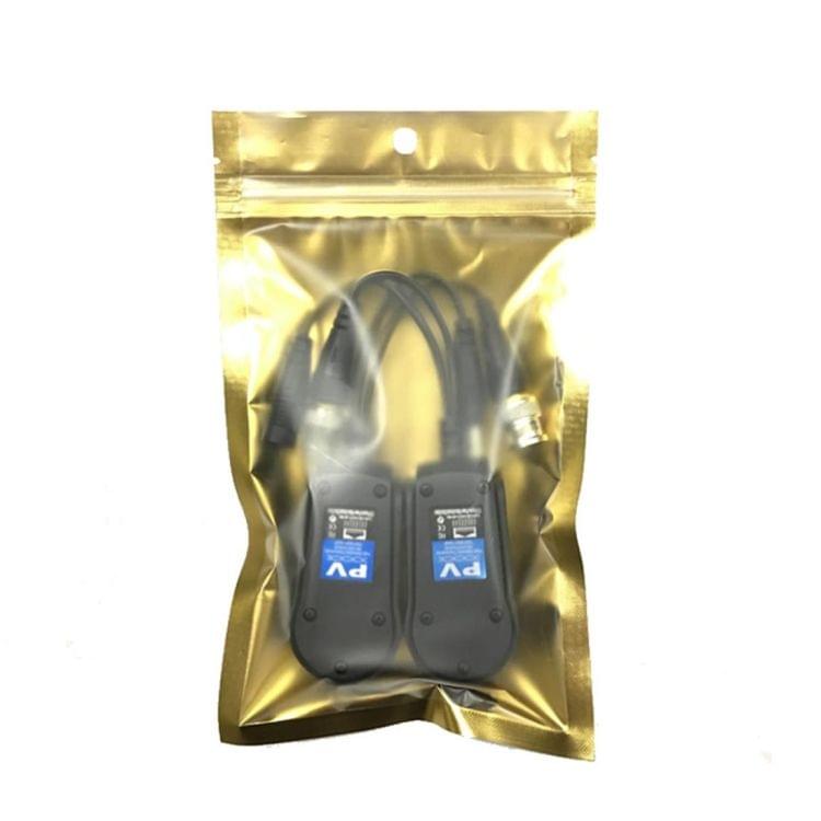 2 PCS Anpwoo 230PV Spliceable 2 in 1 Power + Video Balun HD-CVI/AHD/TVI Passive Twisted Transceiver