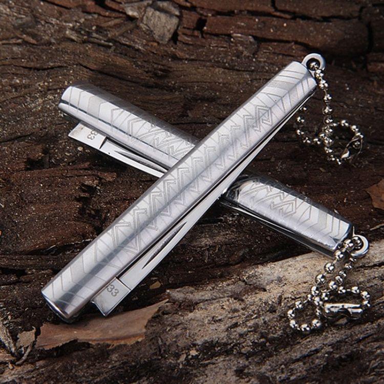 Multifunction Folding Knife Stainless Steel Craft Travel Portable Mini Knife