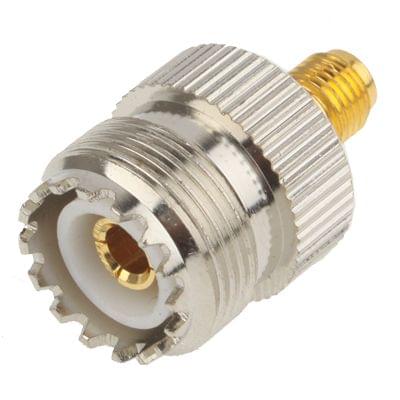 UHF Female to SMA Female Connector