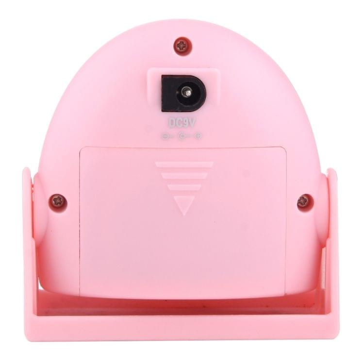 5301 Wireless Infrared Motion Sensor Welcome Alarm Intelligent Greeting Warning Doorbell, IR Distance: 10m (Pink)