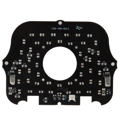 48 LED 8mm Infrared Lamp Board for CCD Camera, Infrared Angle: 30 Degree (IR8-48A-8012)