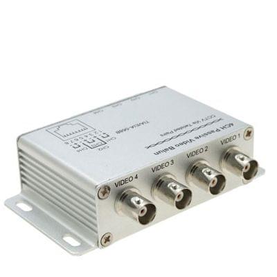 UTP 4 Channel Passive Video Balun Transceiver