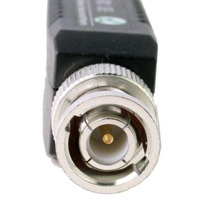 2 PCS CCTV Twisted BNC Single Channel Passive Video Balun Transceiver(Black)