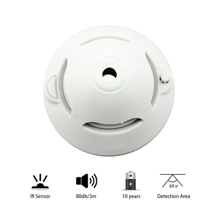 Smoke Detector Fire Alarm Alert Photoelectric Gas Sensor