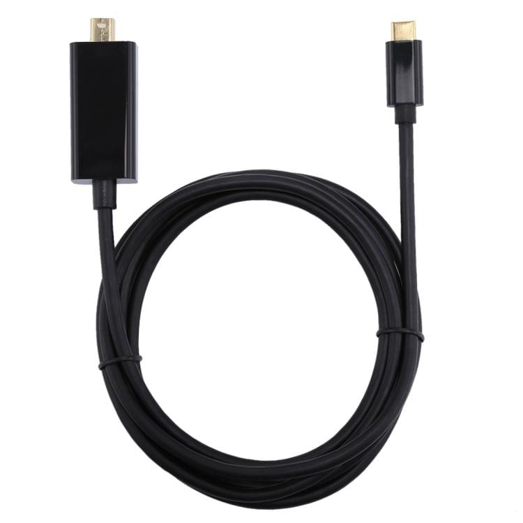 1.8m Mini DisplayPort Male to USB-C / Type-C Male Adapter Cable