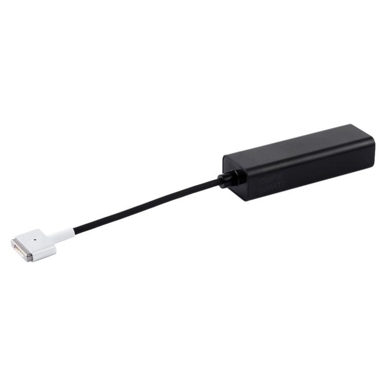 AnyWatt 60W USB-C / Type-C Female to 5 Pin MagSafe 2 Male T Head Series Charge Adapter Converter for MacBook Pro (Black)
