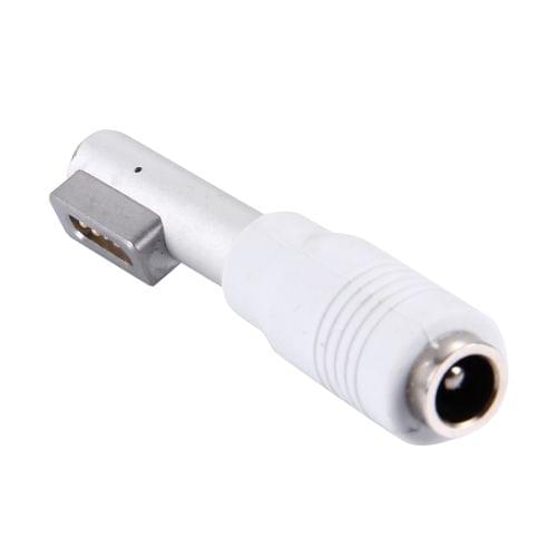 5.5x2.1mm Female to 5 Pin L Style MagSafe 1 Power Adapter for Apple Macbook A1150 A1151 A1172 A1184 A1211 A1370(White)