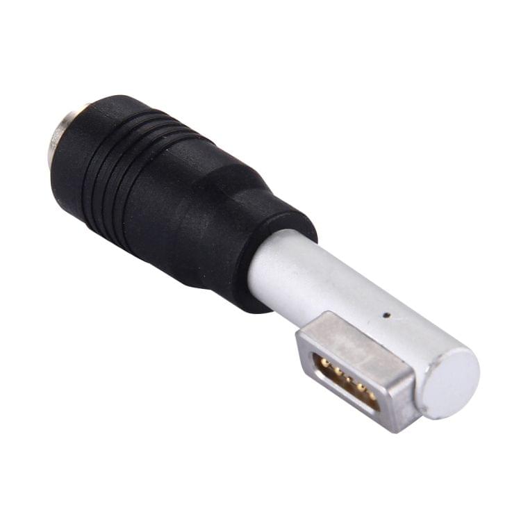 5.5x2.1mm Female to 5 Pin L Style MagSafe 1 Power Adapter for Apple Macbook A1150 A1151 A1172 A1184 A1211 A1370(Black)