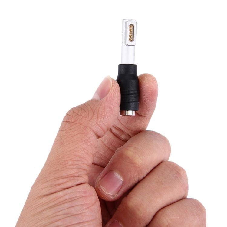 5.5x2.1mm Female to 5 Pin L Style MagSafe 1 Power Adapter for Apple Macbook A1150 A1151 A1172 A1184 A1211 A1370(Black)