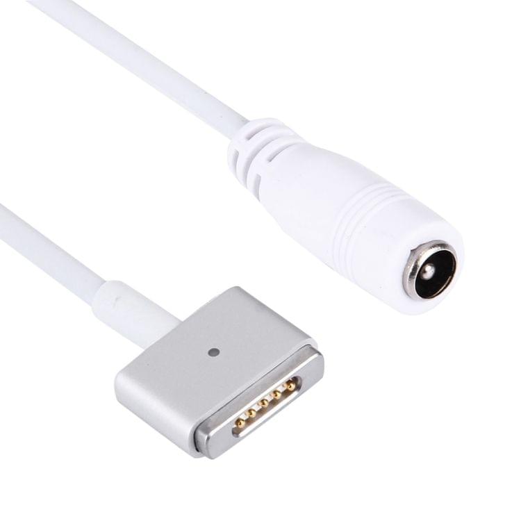 5 Pin T Style MagSafe 2 Male to 5.5x2.1mm Female Interfaces Power Adapter for Laptop Notebook