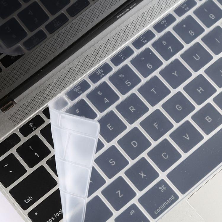 Keyboard Protector TPU Film for MacBook Retina 12 / Pro 13 (A1534 / A1708)(White)