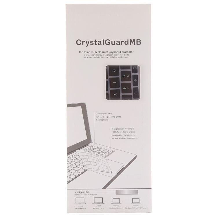Keyboard Protector Silica Gel Film for MacBook Air 13 (A1932)(Black)
