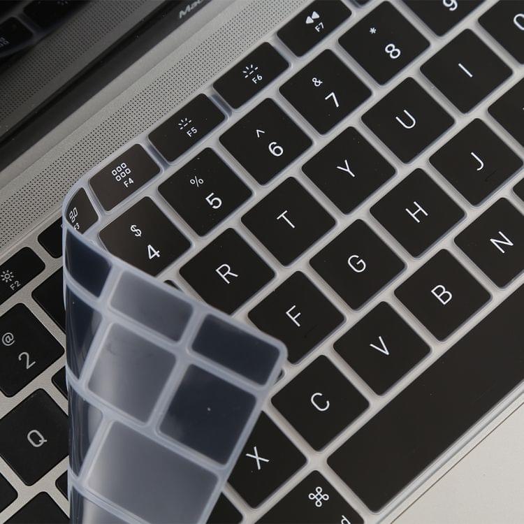 Keyboard Protector Silica Gel Film for MacBook Air 13 (A1932)(Black)