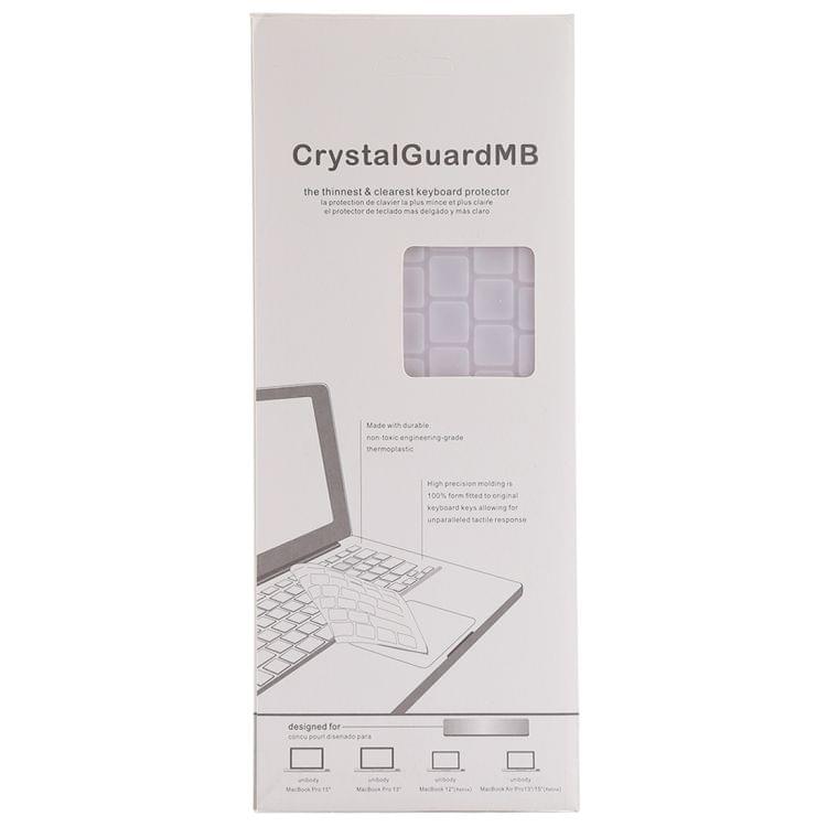 Keyboard Protector TPU Film for MacBook Pro 13 / 15 & Air 13 (A1466 / A1502 / A12780 / A1286)(White)