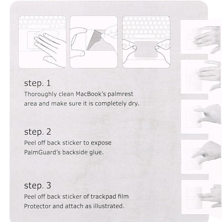 Touch Pad Protector PET Film for MacBook Air 11 (A1370 / A1465)