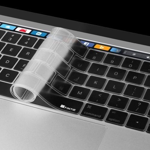 ENKAY TPU Keyboard Protector Cover for MacBook Pro 13.3 inch with Touch Bar (2016) & Pro 15.4 inch (2016) with Touch Bar, US Version
