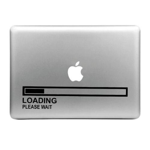 Hat-Prince Loading Pattern Removable Decorative Skin Sticker for MacBook Air / Pro / Pro with Retina Display, Size: L