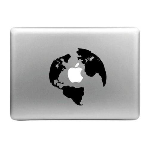 Hat-Prince Earth Person Pattern Removable Decorative Skin Sticker for MacBook Air / Pro / Pro with Retina Display, Size: M