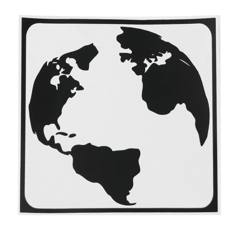 Hat-Prince Earth Person Pattern Removable Decorative Skin Sticker for MacBook Air / Pro / Pro with Retina Display, Size: M