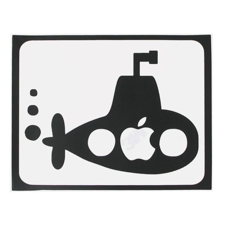 Hat-Prince Submarine Pattern Removable Decorative Skin Sticker for MacBook Air / Pro / Pro with Retina Display
