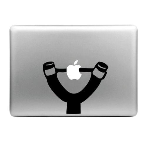 Hat-Prince Catapult Pattern Removable Decorative Skin Sticker for MacBook Air / Pro / Pro with Retina Display, Size: L