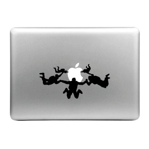 Hat-Prince Flying Trapeze Pattern Removable Decorative Skin Sticker for MacBook Air / Pro / Pro with Retina Display, Size: M